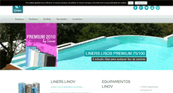 Desktop Screenshot of linov.pt